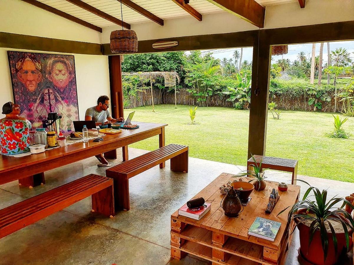 Pousada Casa De Joao Kitehouse Sao Miguel do Gostoso Bagian luar foto